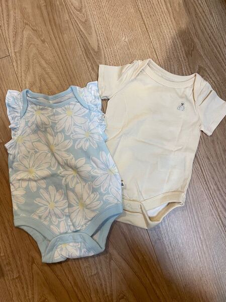 【GAP】ベビー服 ボディスーツ 2点セット サイズ50 ※未着用品