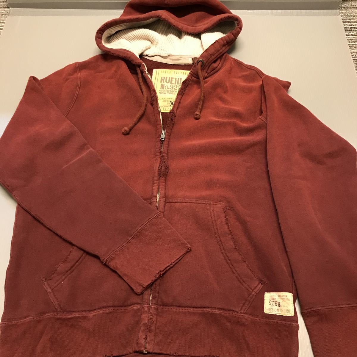 季節のおすすめ商品 希少 RUEHL No.925フルジップパーカー tdh