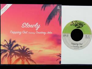 [未使用品][送料無料] Slowly / Tripping Out Featuring Courtney John (2022 Remaster c/w Soul Mix) [アナログレコード 7]