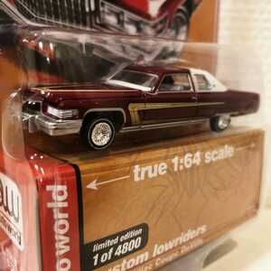 AutoWorld auto world /'76 Cadillac Cadillac Coupe coupe Deville De Ville 1/64 red 4800 car limitation 