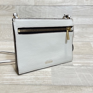 kate spade SATURDAY/ケイトスペード サタデー/Zipline Crossbody Clutch/ジップラインクロスボディクラッチ/2WAYショルダーバッグ