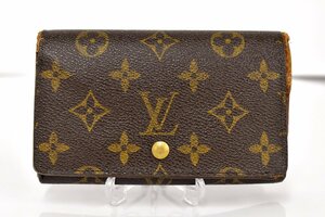 ルイヴィトン LOUIS VUITTON 二つ折り財布 モノグラム ポルトモネ ビエ トレゾール M61730 SP0072 レディース → 2210LM004