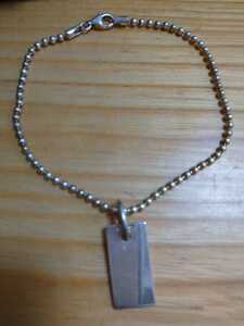 GUCCI( Gucci ) silver 925 plate charm attaching ball chain bracele color : silver group stamp :925