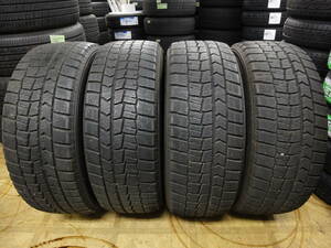 ダンロップ　ウインターマックス　WM02　215/55R17　215/55-17　約7分山　2016年　クラウン　オデッセイ　マークX