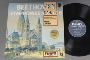 ●蘭LP JOCHUM/BEETHOVEN SYM.S NOS1 & 8●