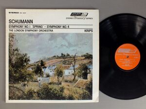 ●英LP KRIPS/SCHUMANN-SYM.S NO 1 & 4●