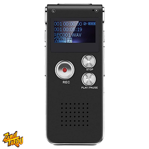  digital IC recorder 8GB rechargeable USB recording machine Mini voice recorder small size MP3 player 