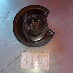  front brake spindle back plate left type 1'68~ Karmann-ghia '66-'74 air cooling VW Volkswagen NO.3143