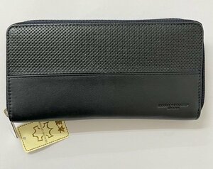 ◎【KANSAI YAMAMOTO/カンサイヤマモト】長財布 財布 ネイビー 紺 コン メンズ 箱なし タグ付き/kb2257