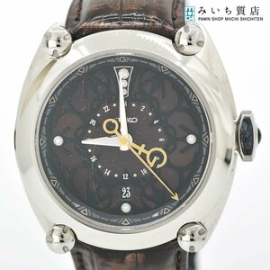 質屋 腕時計 SEIKO GALANTE セイコー ガランテ プレミアムウォッチサロン SBLM009 8L36-00C0 自動巻き ダイヤモンド 6P K142 みいち質店