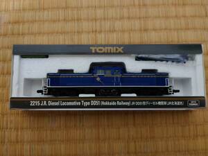 TOMIX 2215 DD51 shape diesel locomotive (JR Hokkaido color )