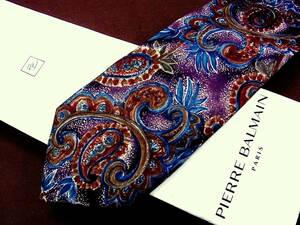 0^o^0ocl!rb3383 beautiful goods [peiz Lee * plant ] Pierre Balmain necktie 