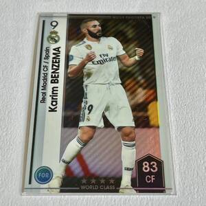 ♪♪WCCF FOOTISTA 2019-1 カリム・ベンゼマ RU後 Karim Benzema Real Madrid ♪三点落札で普通郵便送料無料♪