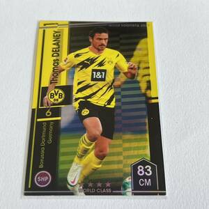 ♪♪WCCF FOOTISTA 2021 トーマス・デラネイ Thomas Delaney Borussia Dortmund RU後♪三点落札で普通郵便送料無料♪