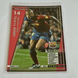 ♪♪WCCF 08-09 WWF ティエリ・アンリ Thierry Henry FC Barcelona ♪三点落札で普通郵便送料無料♪