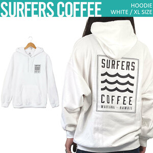 【 SURFERS COFFEE 】 LOGO PRINT HOODIE サーファーズコーヒー バックプリント パーカー XLサイズ