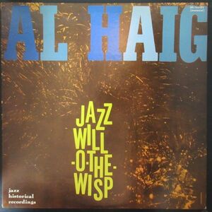 JAZZ LP/美盤/AL HAIG/JAZZ WILL O'-THE-WISP/Z-8529