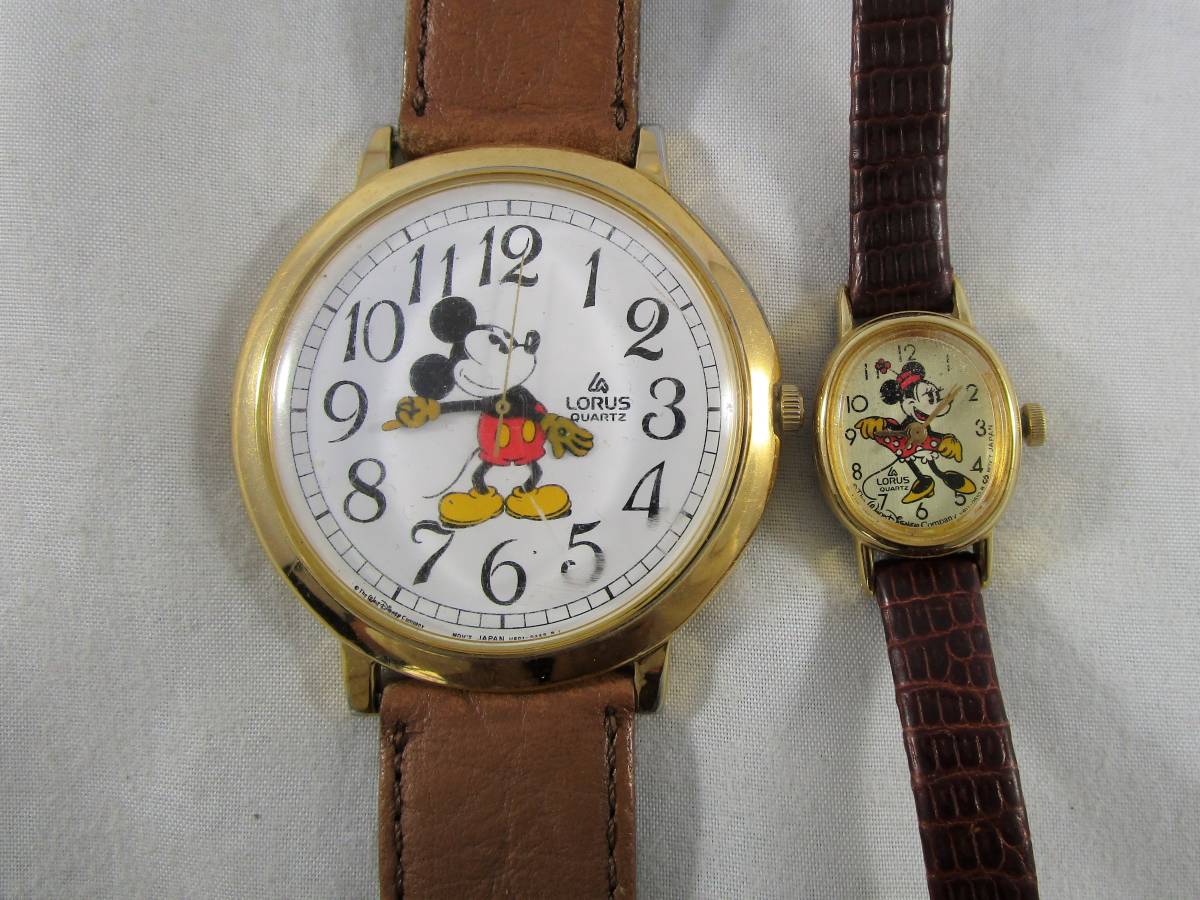 時計 腕時計(アナログ) ヤフオク! -ビンテージ ミッキー 時計(キャラクター腕時計)の中古品 