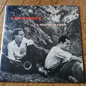 リー・コニッツ・ウィズ・ウォーン・マーシュ～LEE KONITZ WITH WARNE MARSH、LPレコード　美品