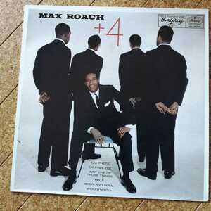 ジャズ US盤 Max Roach マックス ローチ / +4 MG36098 米 LP レコード アナログ盤　未使用に近い美品