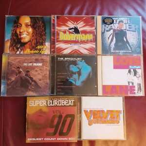 CD全8枚セット SUPER EUROBEAT VOL.90/a film by todd haynes/SING LIKE TALKING/THE SPECIALIST/エリアスリー 等 ◆308