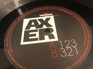 12”★Axer / 123 / 321 / エレクトロ・テック・ハウス！