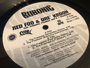 12”★Red Foo & Dre Kroon / The Freshest / DJ Revolution / FooFonics / アングラ！