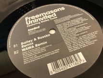 12”★Freemasons Featuring Bailey Tzuke / Uninvited / ヴォーカル・ハウス！_画像2