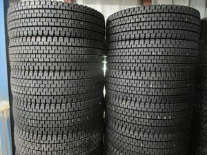 送料無料　新品スタッドレス　245/70R19.5　DUNLOP　SP001　増トン　DM2B19.5×6.75　136-12　6穴　両面再塗装　6本セット