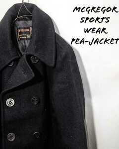 McGREGOR sports wear Pea-jacket 00s　マックレガー スポーツウェア ピーコート ウォッチコート アンカーマーク US.NAVY ビンテージ