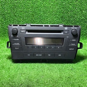 トヨタ　プリウス　純正　CD 　プレイヤー　CQ-JS0900AJ　86120-47360　オーディオ　カーステ　現状品