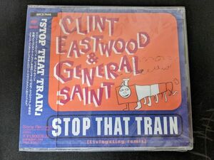 【未開封新品】Clint Eastwood And General Saint Stop That Train (Livingsting Remix) SRCS7446 見本盤