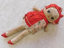 当時物【文化人形 箱付】ヘロヘロ人形 抱き人形 レトロ_画像2