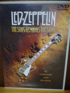 国内盤 DVD Led Zeppelin The Song Remains The Same