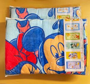 ミッキー・マウス MICKEY UNLIMITED 大判バスタオル×2 未使用 即決 送料無料!!