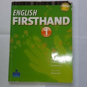 英会話テキスト ENGLISH FIRSTHAND 1 CD2枚付き。