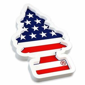  little tree tray Raver tray Star z star article flag pattern american miscellaneous goods Ame .