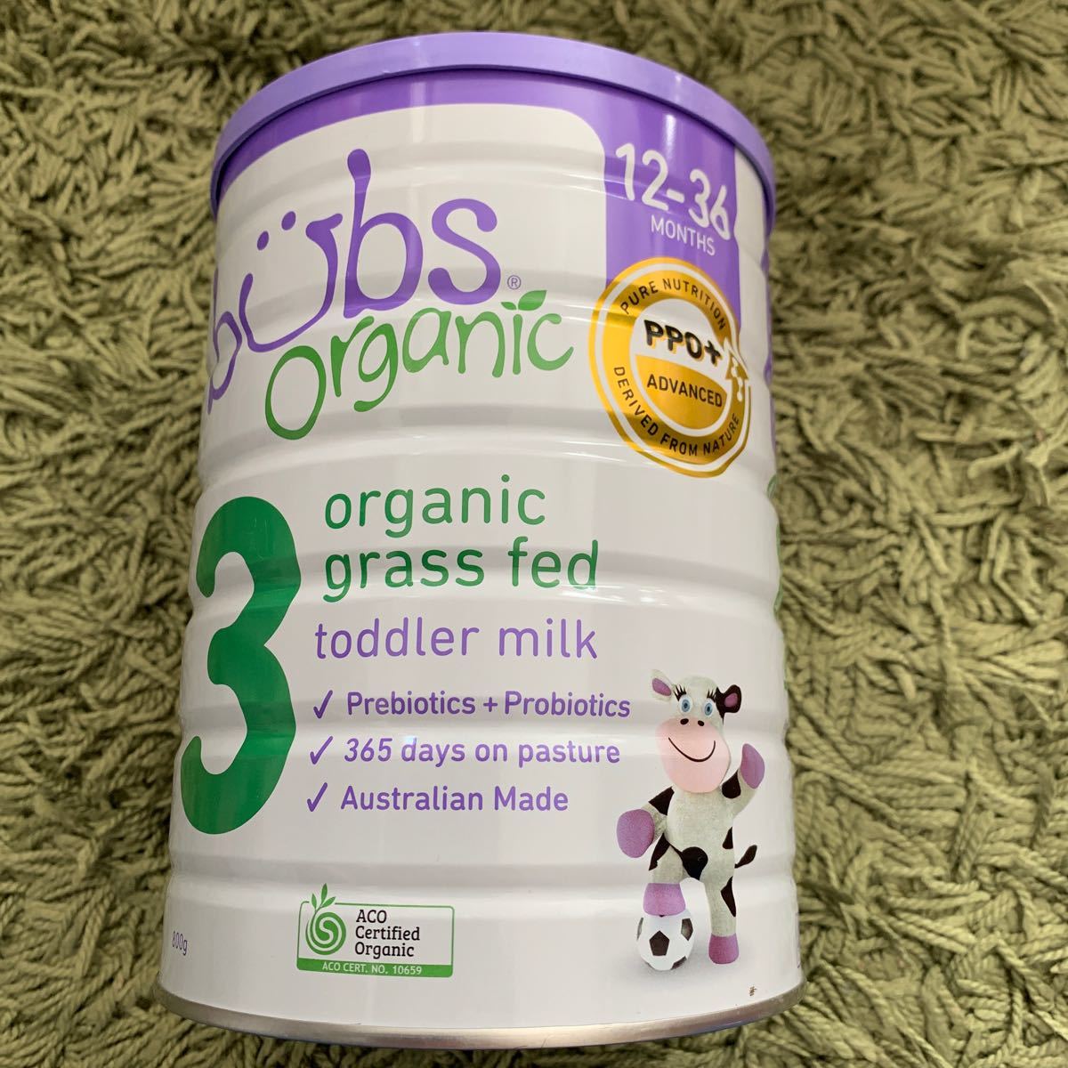 bubs organic バブス バブズ オーガニック 粉ミルク STEP3 ステップ3