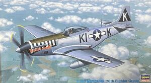 ハセガワ 1/48 P-51D ムスタング第20戦闘航空群 20ｔｈ Fighter Group JT138 !!