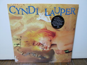 sealed 未開封 US-original True Colors (Analog) シンディ・ローパー Cyndi Lauper アナログレコード vinyl 