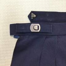 O18 (中古) 兵庫県 中部中学校 セーラー服 上下セット /指定品/M/W66/丈63/白3本ライン/KANKO/夏服/夏用/制服/中学校/高校/女子学生_画像9