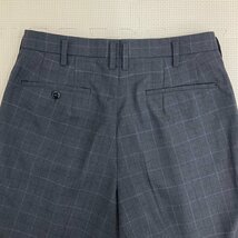 US625-6 (未使用品) 男子学生服 冬ズボン /試作品/未使用品/W76/股下80/ズボン/KANKO/冬服/冬用/制服/学生服/チェック柄/中学校/高校/_画像3