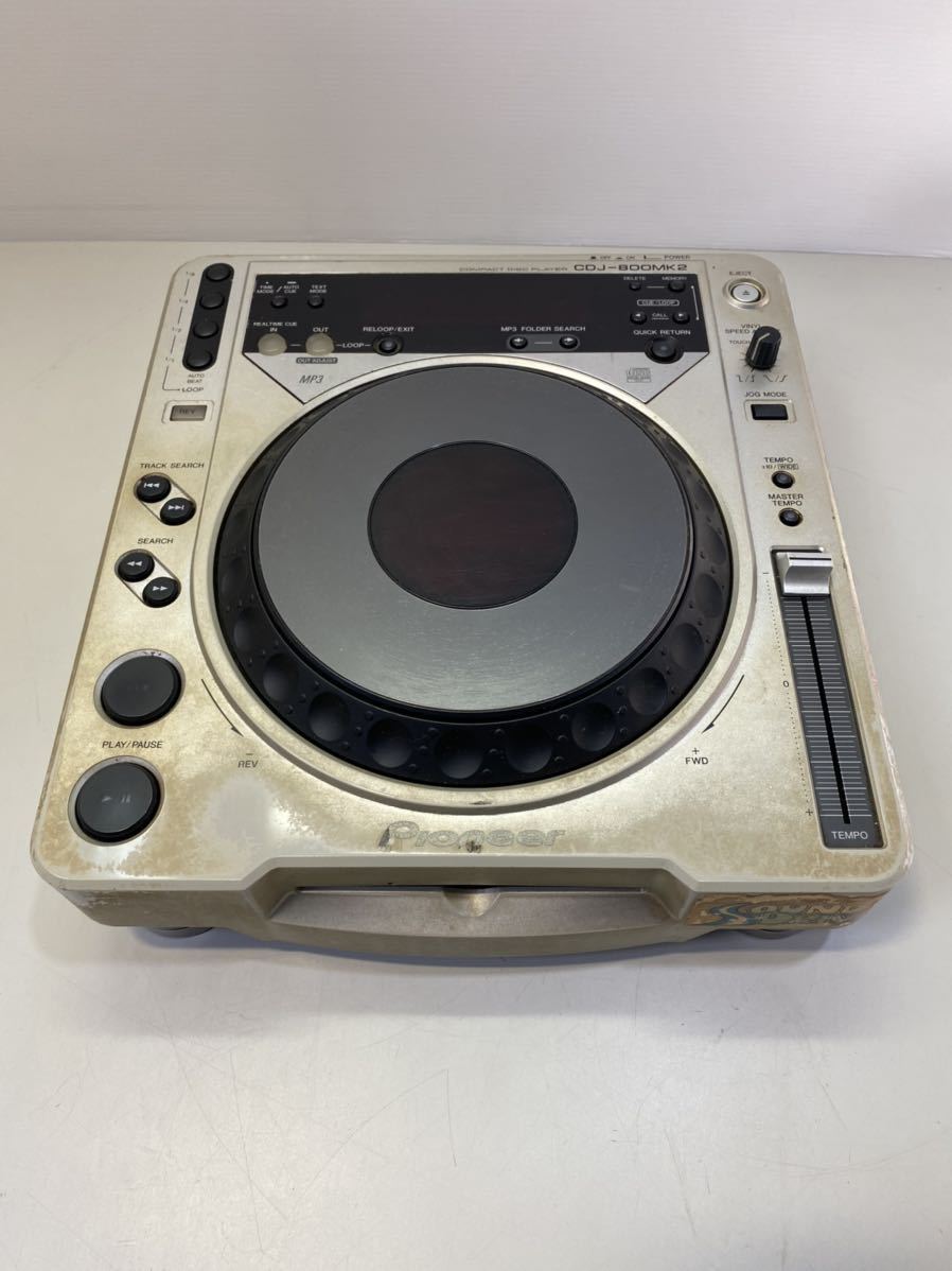 Pioneer CDJ-800×2台 動作確認済み　送料込み　CDJ DJ機器 楽器/器材 おもちゃ・ホビー・グッズ 高品質