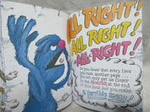 即決★ヴィンテージ セサミストリート　Grover　グローバー☆little golden book リトルリトルゴールデンブック　洋書・絵本_画像7