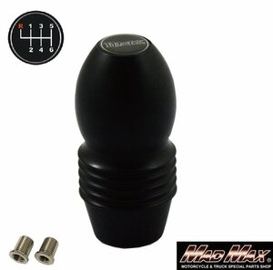 MADMAX トラック用品 DENMA MAXシフトノブ 泡 100mm ブラック UD ビックサム用/変換アダプター付【送料800円】