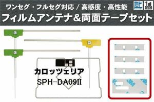 カロッツェリア carrozzeria 用 アンテナ フィルム 両面テープ SPH-DA09II 対応 地デジ ワンセグ フルセグ 高感度 受信