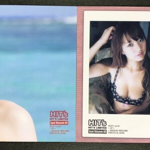 松本さゆき HIT'ｓ 2011 055・069 2枚セット 水着 グラビア アイドル トレカ トレーディングカードの画像2