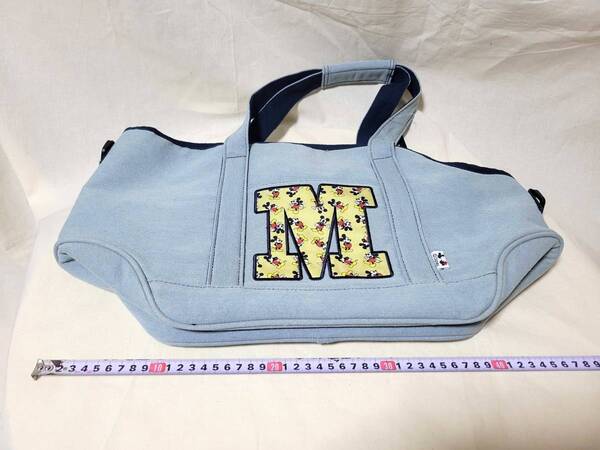 ミッキーマウス 犬 キャリーバッグ bag デニム Mickey Mouse ディズニー Disney