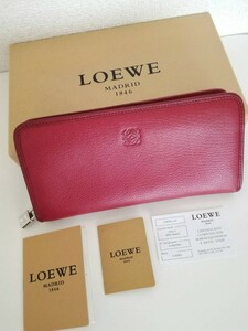 LOEWE　ロエベ　ラウンドファスナー　長財布