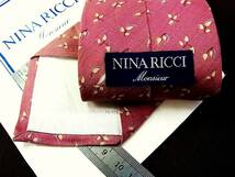 0^o^0ocl♪FK8105 【植物】【NINA RICCI】ニナリッチ ネクタイ★_画像2